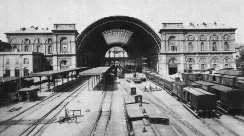 Stazione Porta Nuova anni 20 del Novecento