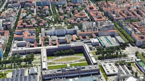 Sede Centrale del Politecnico vista dall'alto