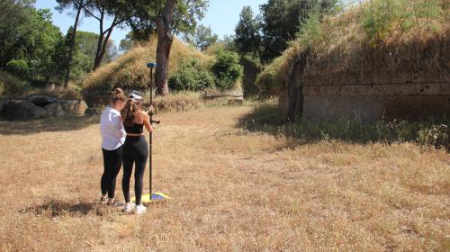 Team members during fieldwork