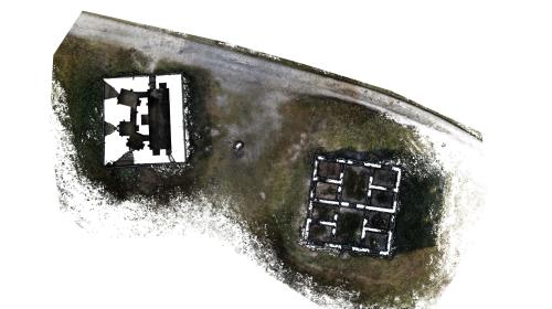 Gli edifici visti dall'alto con la tecnica SLAM