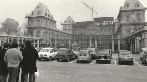 Il Castello del Valentino intorno al 1980