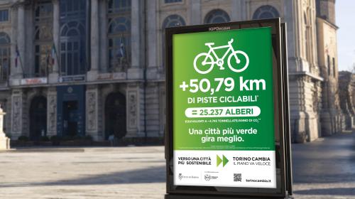 50,79 chilometri in più di piste ciclabili entro il 2026