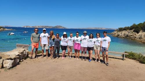 Tutor e studenti del Team Direct sull’isola