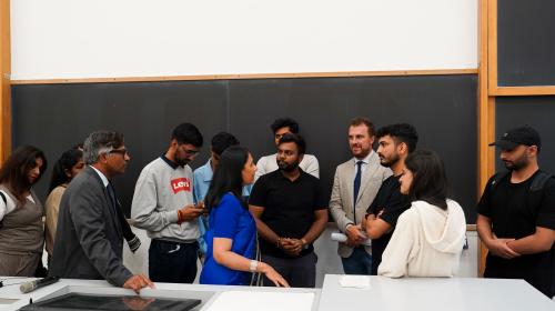 Incontro con studenti indiani in Ateneo