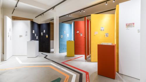 Through the corridors of the exhibition