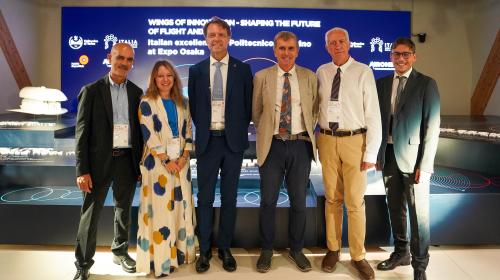 The speakers of the second PoliTO panel at Expo