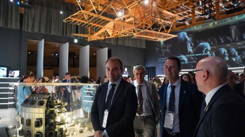 La delegazione del Piemonte visita l'esposizione