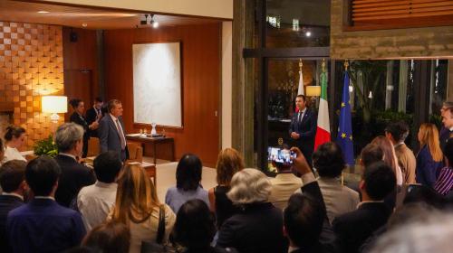 Il Rettore interviene in Ambasciata