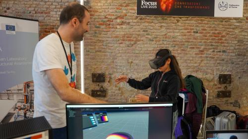 Attività con il visore VR