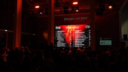 La suggestiva location dell'evento al Museo della Scienza e della Tecnologia