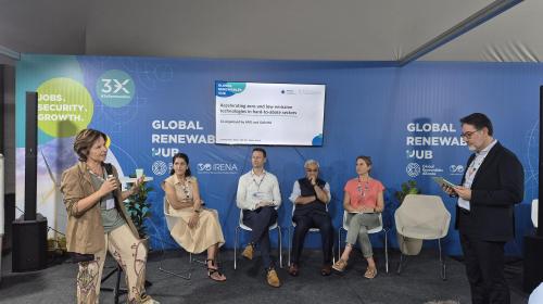 L'intervento della Vicerettrice Lombardi all’evento organizzato dalla Global Alliance for Sustainable Energy, Padiglione Global Renewables Hub
