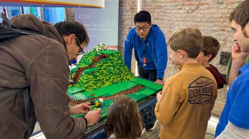 Il team Mi Lego al Territorio ha affascinato i più piccoli