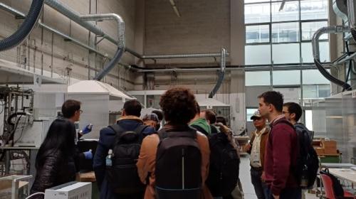 I partecipanti all’ASC “Sustainable Energy Transition: PoliTo–Latin America collaboration towards joint PhD initiatives” durante la visita a Envipark