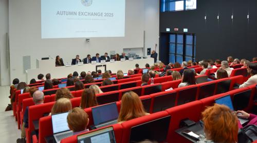 L'evento nell'auditorium dell'Energy Center