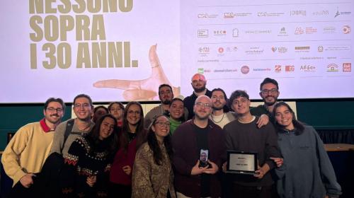 La troupe di "Parole al vento"