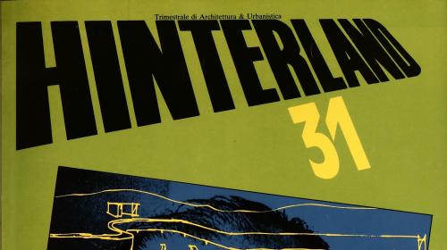 Hinterland, annata 1984, volume VII, numero 31 (settembre-dicembre)