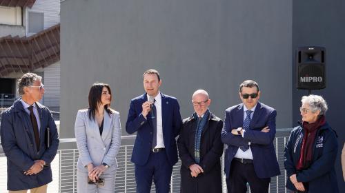 Il Rettore Stefano Corgnati per i saluti istituzionali 