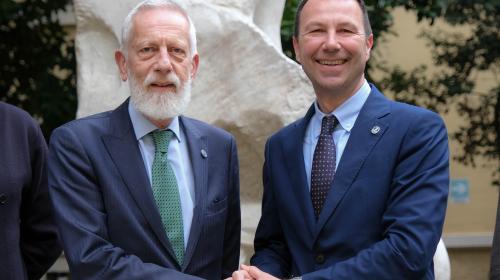 I Rettori Stefano Corgnati e Paolo Martelli