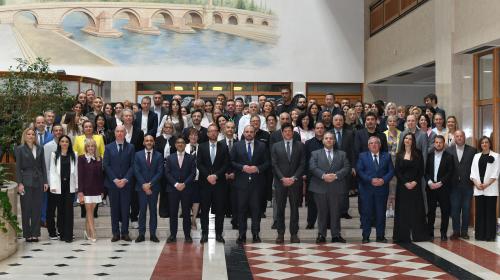 Partecipanti alla conferenza internazionale “The Skopje Project 2026: Culture, Urban Policies and Sustainable European Cities”