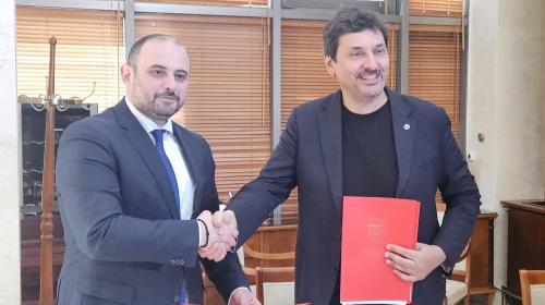 Firma del Memorandum of Understanding tra il DAD e la municipalità di Skopje