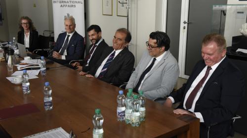 Lo Steering Committee della rete Magalhães riunito nel corso degli incontri dedicati allo sviluppo delle attività e delle collaborazioni internazionali