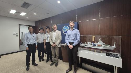 Visita della delegazione del Japan Hub presso il centro di ricerca nazionale JAMSTEC