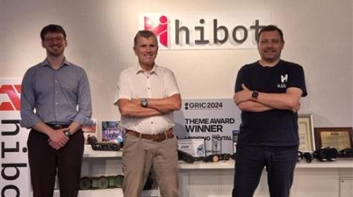 La delegazione del Japan Hub in visita presso Hibot