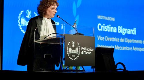 Cristina Bignardi, Vice Direttrice del Dipartimento di Ingegneria Meccanica e Aerospaziale-DIMEAS