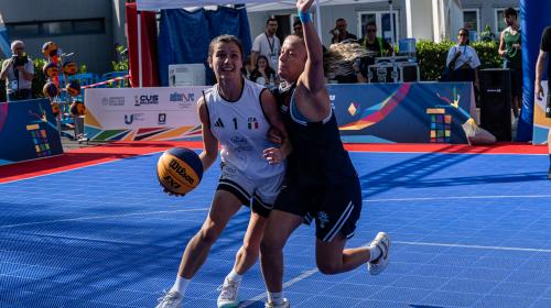 Azione basket 3x3