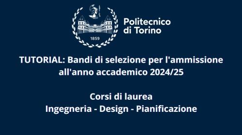 Test Ingegneria Politecnico Torino: le date 2024
