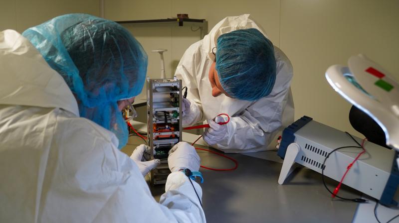 Cubesat Team at work