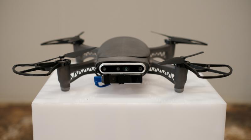 An image of the "REX" drone by student team DRAFT