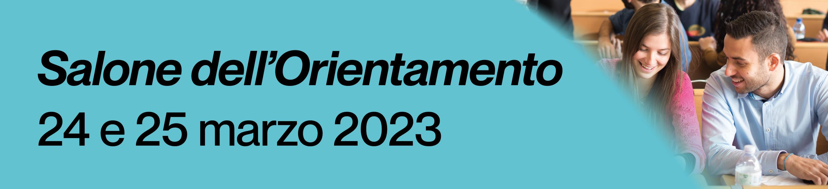 Banner Salone dell'orientamento 2023